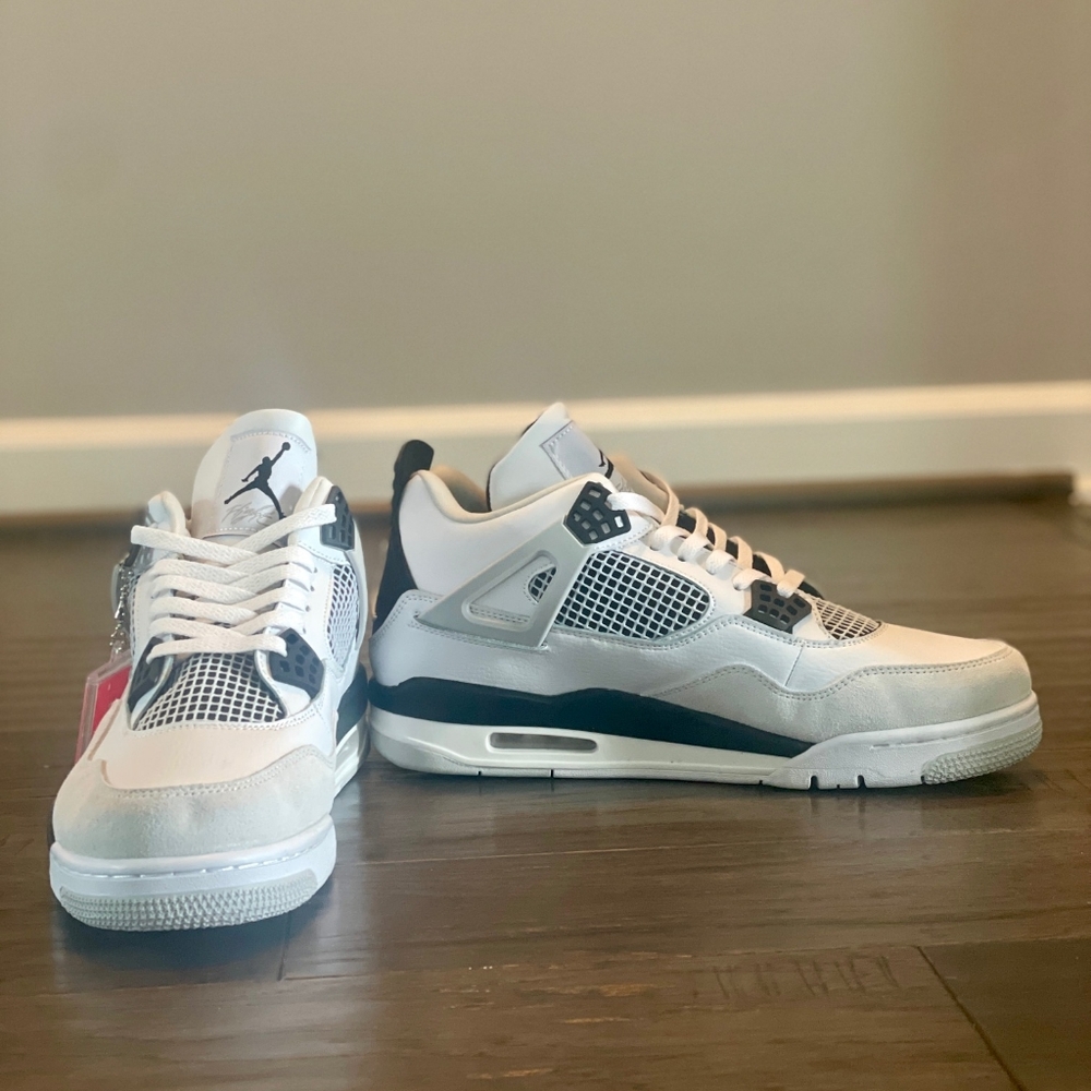 White and Black Sneakers